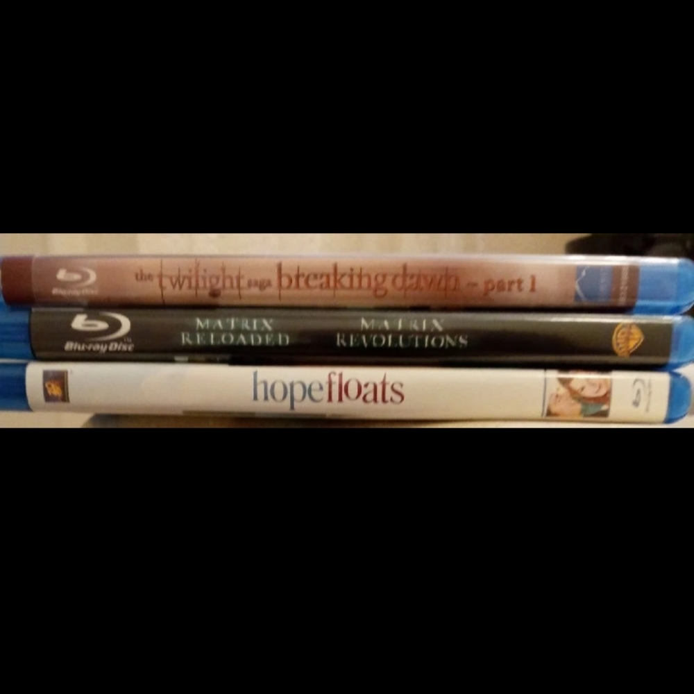 Blu ray dvds